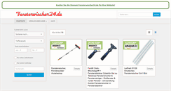 Desktop Screenshot of fensterwischer24.de
