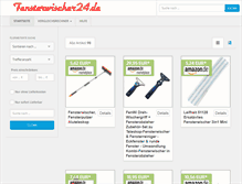 Tablet Screenshot of fensterwischer24.de